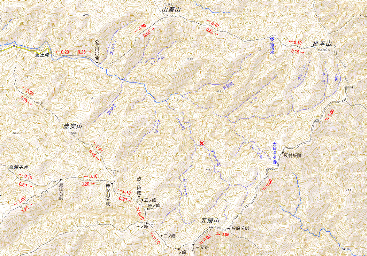 五 頭 連山 親子 遭難